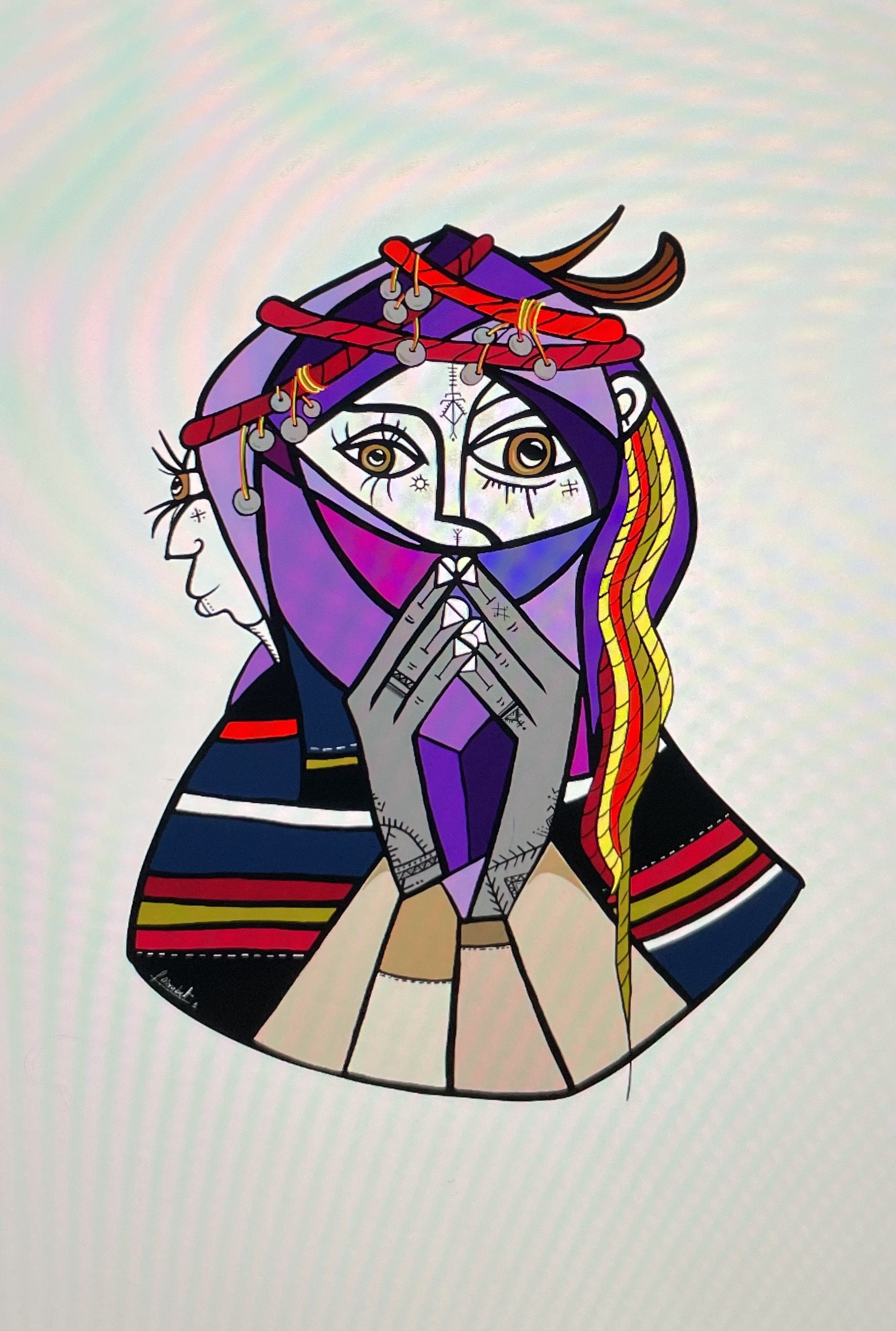 Lll, Digital painting