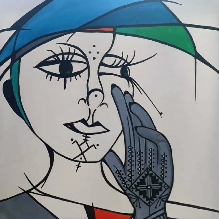The Call, Acrylic on canvas