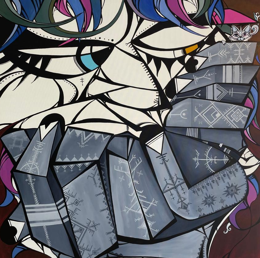 My Adored Creature, Acrylic on canvas
