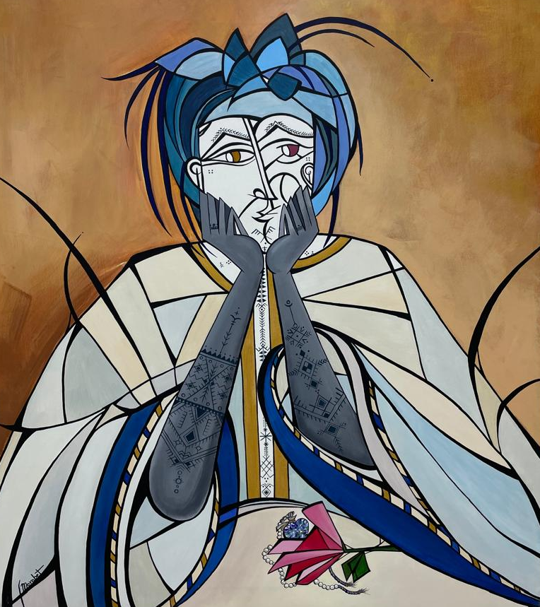 The Gift, Acrylic on canvas