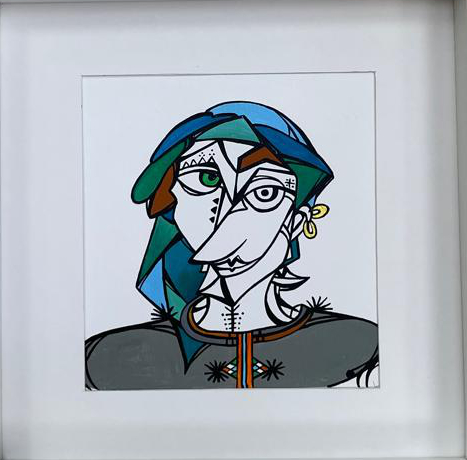 The Nameless IV : Exists, Acrylic on canvas